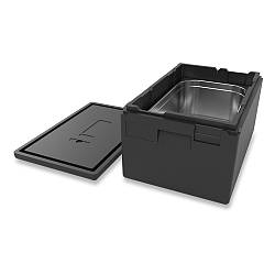 Термоконтейнер для зберігання Brillis 1/1 60х40 см h31,7 см поліпропілен (EMP.EPP.1.1-200		)