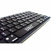 Беспроводная клавиатура + мышка оптическая UKC WI 1214, бюджетная клавиатура для игр компьютера ПК LS-300 и