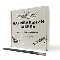 Саморегулируемый кабель ThermoGreen TGSLL16-2CR / 16 Вт/м.п / для антиобледенения крыш и водостоков