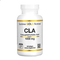 California Gold Nutrition Clarinol кон’югована лінолева кислота (КЛК) 1000 мг 90 капсул