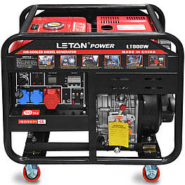 Дизельний трифазний генератор Leton LT600W 6кВт   aiw 1009 I596