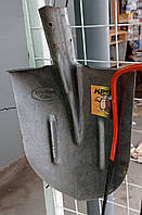 Лопата штикова - з рельсової сталі з ребрами жорсткості , для додаткової міцності