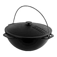 Котел азіатський чавунний з чавунною кришкою 10 л Азія ТМ BRIZOLL Solmir
