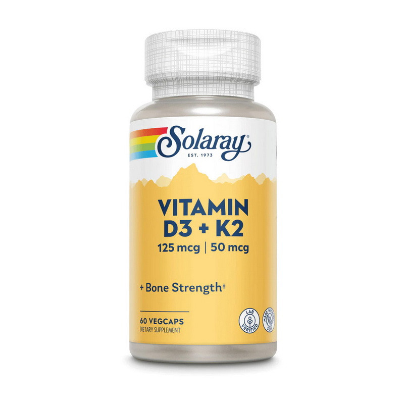 Vitamin D3+K2 (soy Free) (60 Veg Caps) — Купити Недорого на Bigl.ua