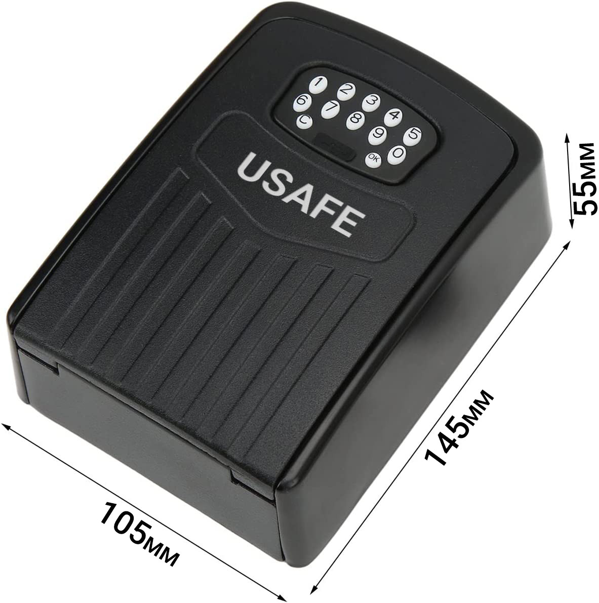 Электронный мини сейф для ключей uSafe KS-10 Bluetooth Черный: 3 200 ...