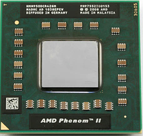 AMD Phenom II N950 CPU HMN950DCR42GM 2.1GHz/2M/35W Socket S1 (S1g4) Процессор для ноутбука