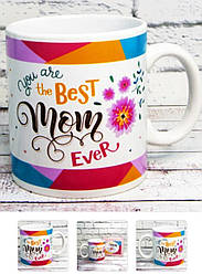 Кухоль гігант "Best Mom ever" (Найкраща мама),600 мл