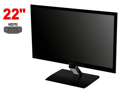 Монітор Б-клас LG Flatron E2260V-PN Black / 22" (1920x1080) TN / 1x HDMI, 1x DVI, 1x VGA, фото 2