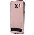 Чохол Motomo Schock Proof Metal+TPU для Samsung Galaxy S6 G920F/G920D Dual Gold, фото 4