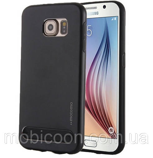 Чохол Motomo Schock Proof Metal+TPU для Samsung Galaxy S6 G920F/G920D Dual Black