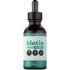 Liquid Biotin 10,000 mcg (per serving) 59 mL (Natural Berry)