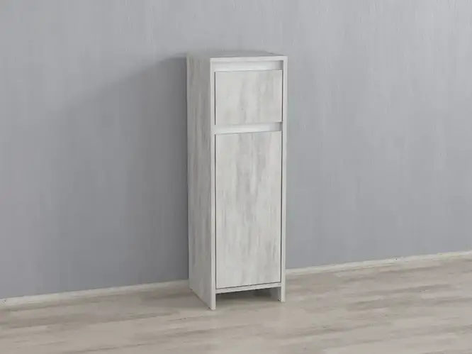 Купить Тумбочка пенал с выдвижным ящиком, дизайнерский шкаф пенал без ...