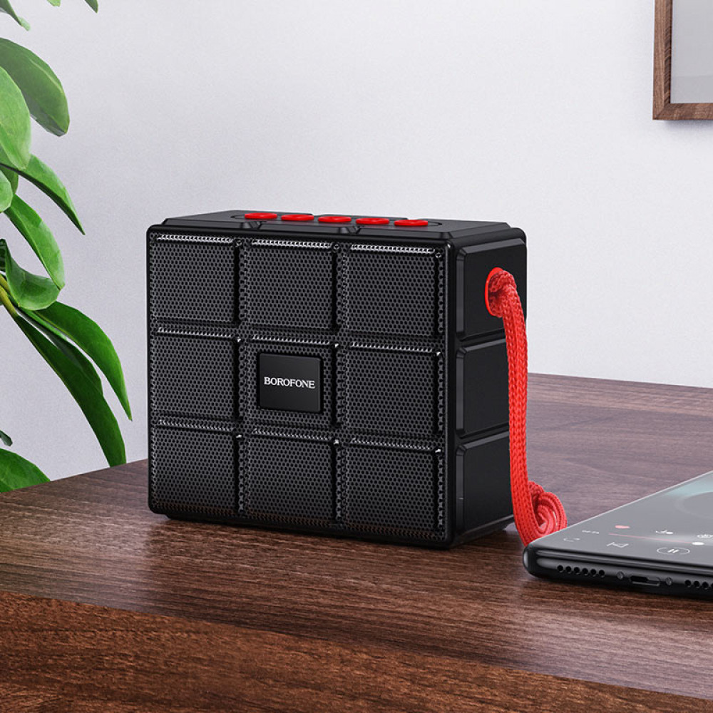 Колонка Borofone BR16 Gage sports BT speaker, Чорний