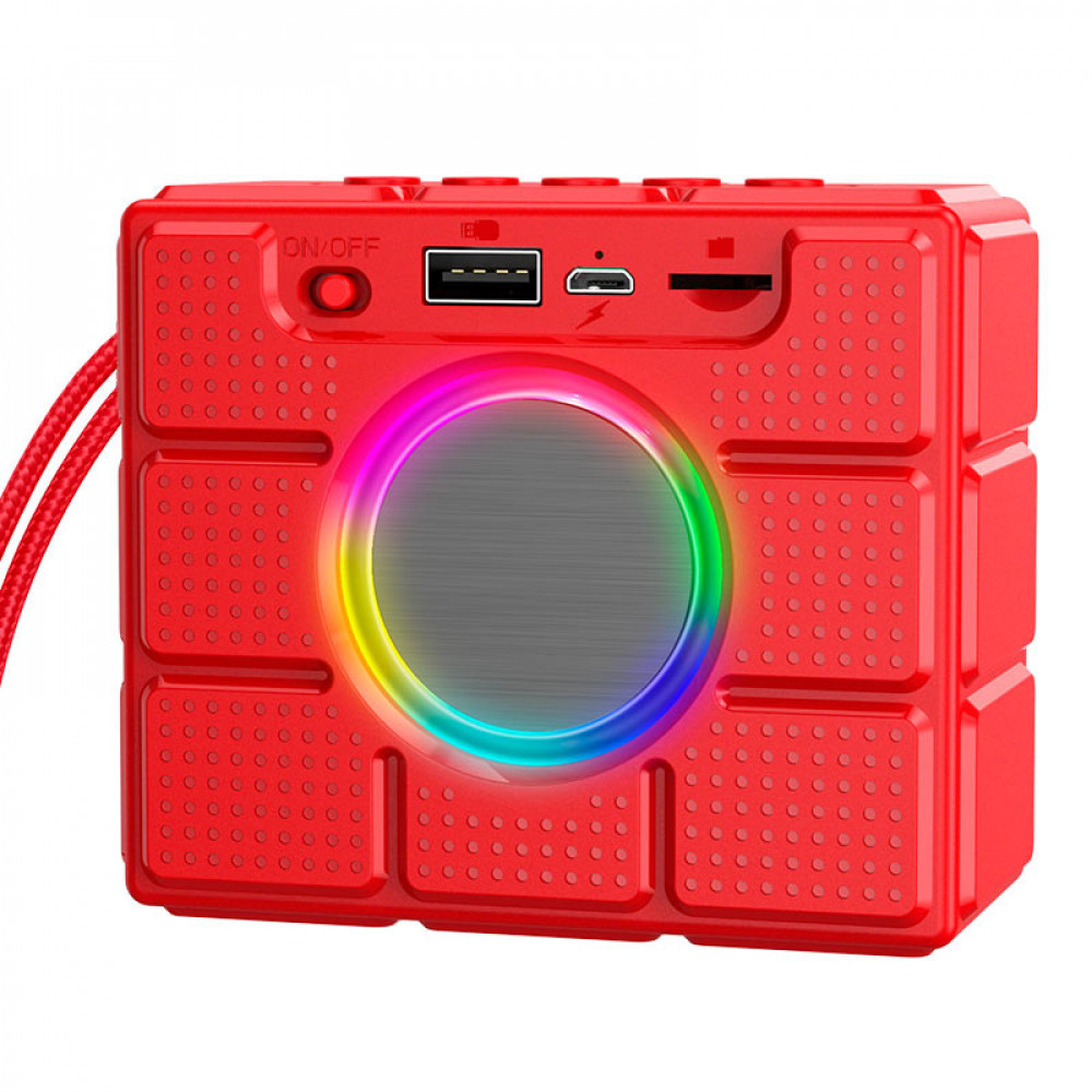 Колонка Borofone BR16 Gage sports BT speaker, Червоний