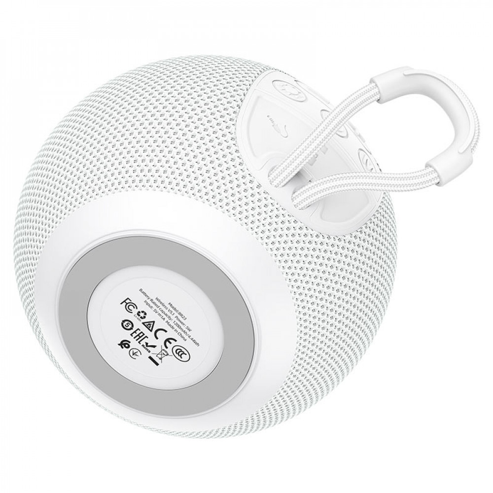 Портативна колонка Bluetooth Original Borofone BR23 Sound ripple sports Білий