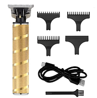 Комбо-набір для стрижки Hair Trimmer Skeleton + Moser Mobile Shaver (HT 7870G+3615-0051), фото 4
