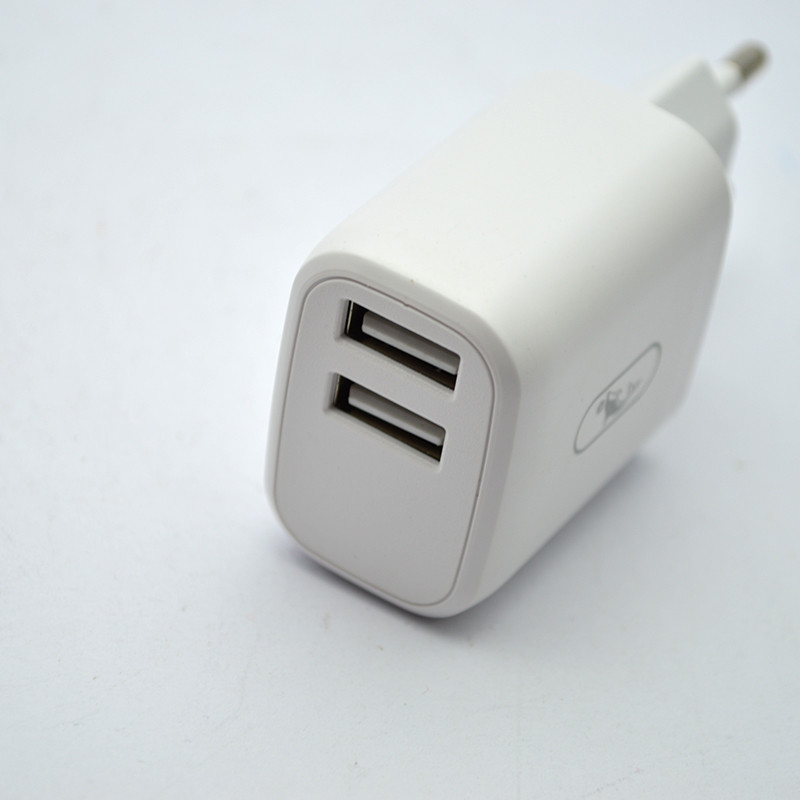 Зарядний пристрій SkyDolphin SC22EBL 2USB 2.1A з кабелем Lightning White/Білий, фото 6