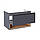 Тумба підвісна Qtap Robin 900х580х500 GRAPHITE/WHITISH OAK QT1374TPВ9002NGWO, фото 5