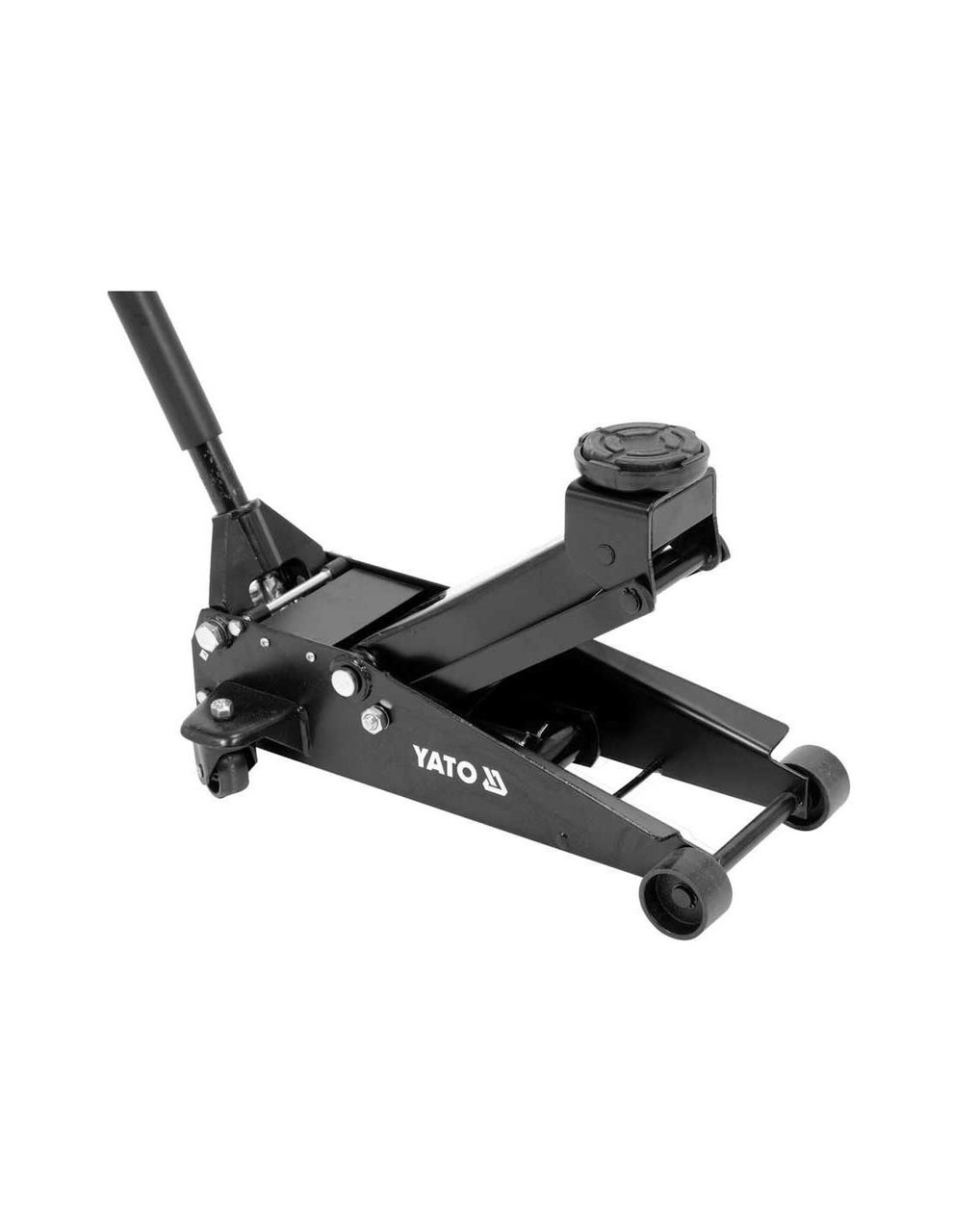 Домкрат гідравлічний підкатний YATO 3т 130-465 мм