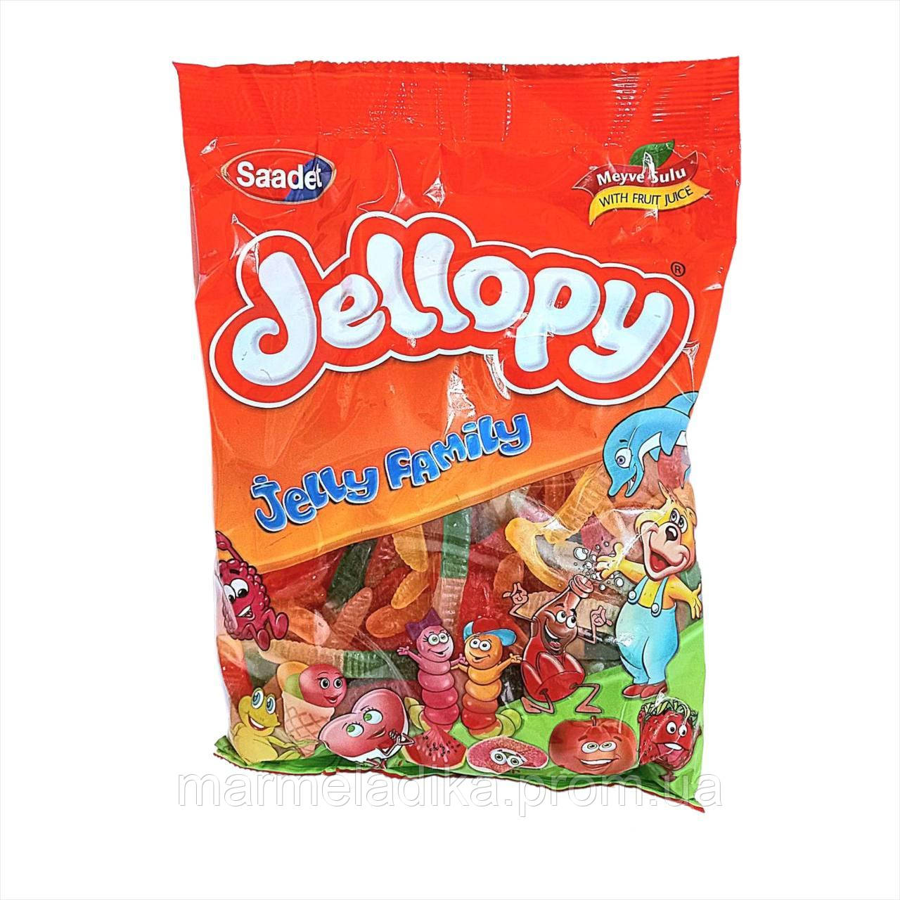 JELLOPY Жевательный Мармелад ЧЕРВЯЧКИ 1000 Г — Купить Недорого на Bigl
