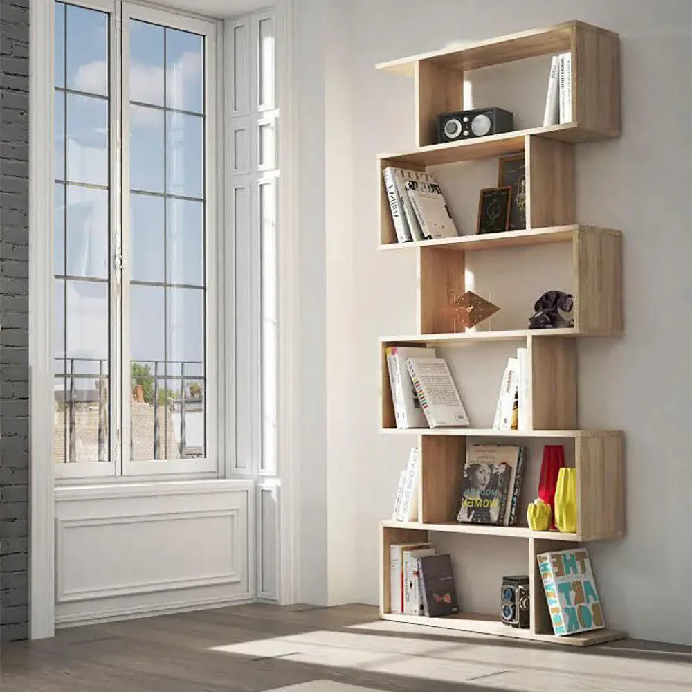 Стелаж для книг і декору підлоговий Opendoors Книжкова полиця / Етажерка для книг та іграшок висока