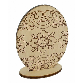 Дерев'яна заготовка до Великодня 65х90мм