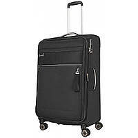 Чемодан Travelite MIIGO на 4 колесах L 102-115л Black TL092749-01