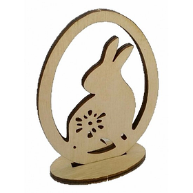 Дерев'яна заготовка до Великодня 65х90мм