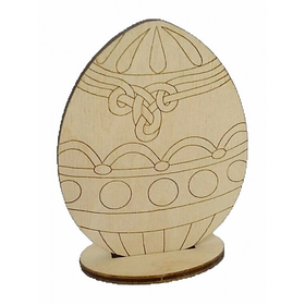 Дерев'яна заготовка до Великодня 65х90мм