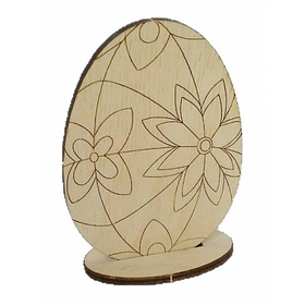 Дерев'яна заготовка до Великодня 65х90мм