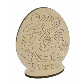 Дерев'яна заготовка до Великодня 65х90мм