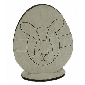 Дерев'яна заготовка до Великодня 65х90мм