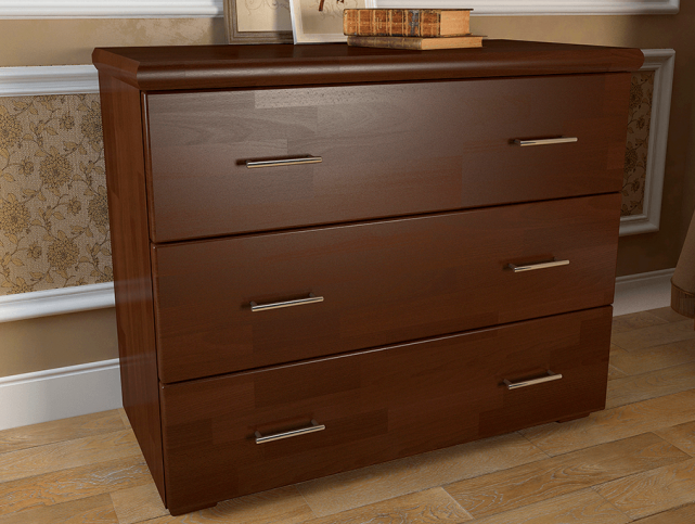 Комод Ексклюзив Сосна-Горіх темний, фото 1