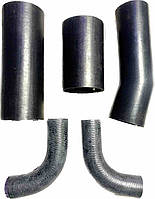 Патрубки радіатора камаз силіконові комплект із 4 шт./5320-1303026 /1303010 / 303027/1311049-2 шт.