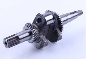 Колінвал у зборі під шліци 25 мм для мотоблока 168F/170F