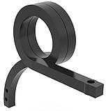 Стійка квадратна 32х32 спіральна права, фото 5