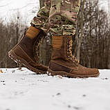 Берці завишені Cobra на хутрі Койот, фото 5