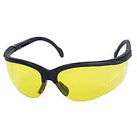 Спортивные очки Walker's Impact Resistant Sport Glasses с желтой линзой, Чорний, Жовтий, Окуляри