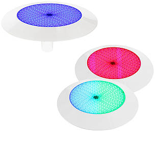 Прожектор світлодіодний Aquaviva LED029 252LED (18 Вт) RGB + закладна під лайнер, фото 3