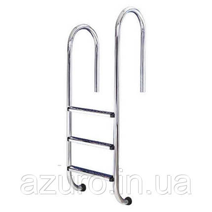 Сходи для басейну Hayward Asymmetric Muro (3 сходинки), для вузького борту, AISI-304, фото 1