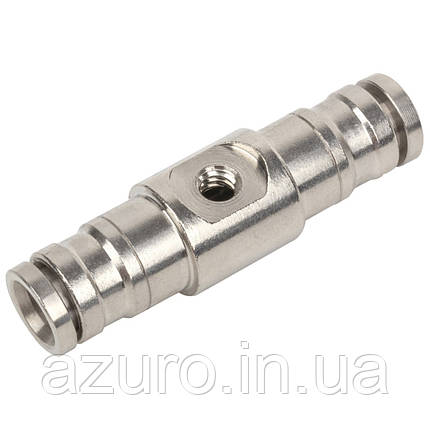 Пряме з'єднання Aquaviva 1/4", під 2 форсунки, фото 1
