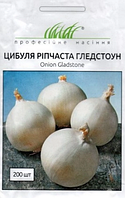 Лук Гледстоун 200 насіння репчастий рівчачий білий