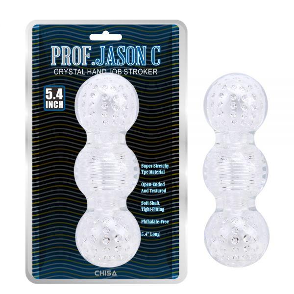 Насадка в вагіну для стимуляції пінису Crystal Hand Job Stroker | Promax, фото 1