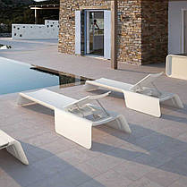 Шезлонг Aquaviva Nova Let Tino білий, фото 3