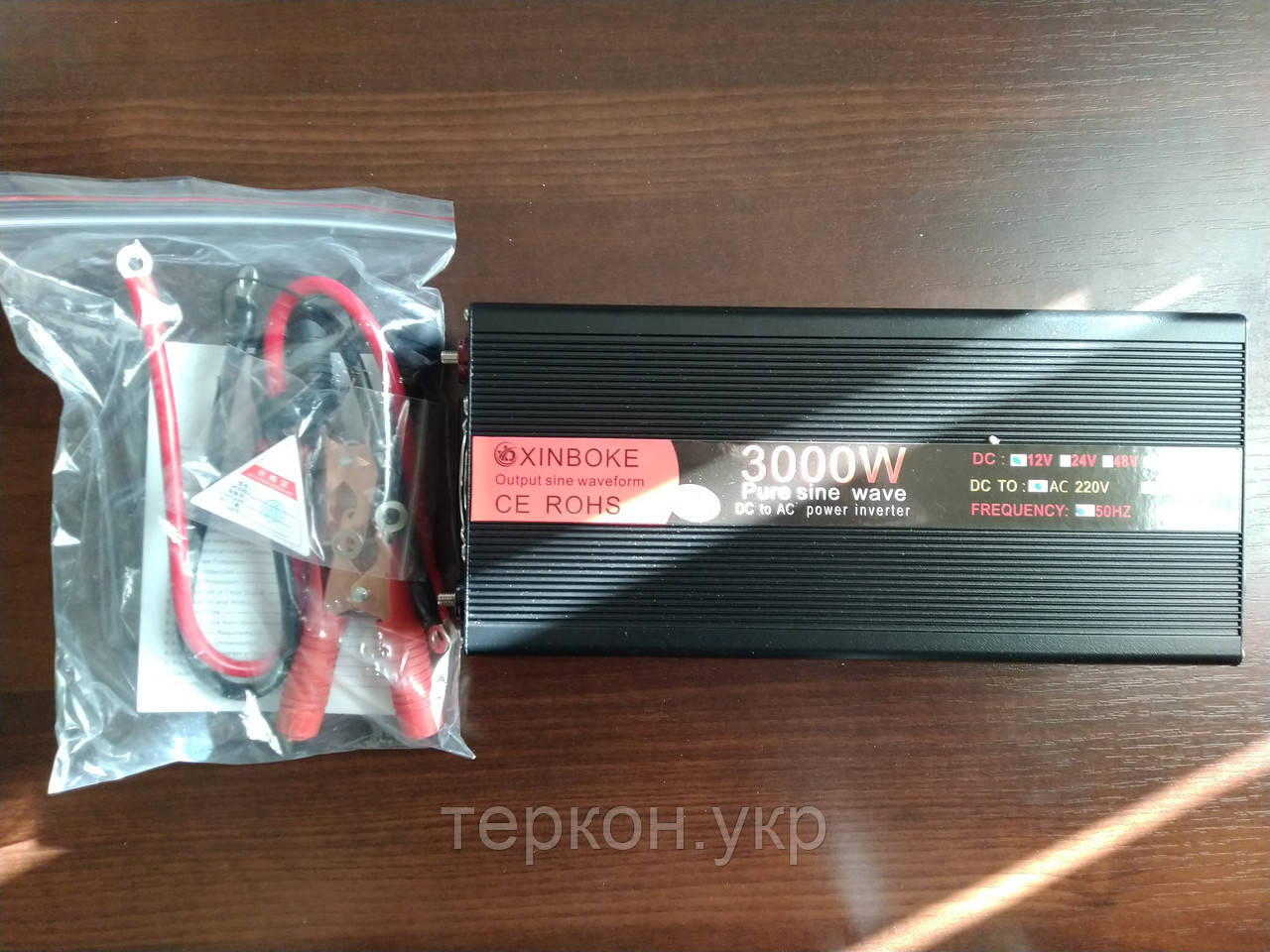 Інвертор чистий синус 3000W 3000 ват 12 вольт