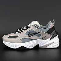 Кроссовки мужские Nike M2K Tekno gray / Найк м2к Текно серые