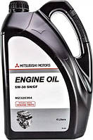 Фирменное моторное масло Mitsubishi Engine Oil 5W-30 синтетическое 4 л