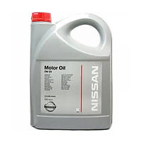 Оригинальное высокопроизводительное масло со сниженной вязкостью Nissan Motor Oil 0W-20 5 л