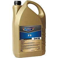 Синтетическое масло для бензиновых и дизельных двигателей Aveno Fs 5W-40 5 л