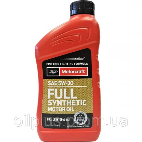 Синтетична автомобільна олія Ford Motorcraft Full Synthetic 5W-30 0,946 л